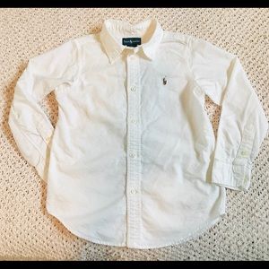 Boys sz 7 Ralph Lauren button up